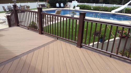 low maintenance deck